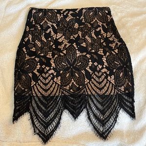 Express lace mini skirt set (see additional post)